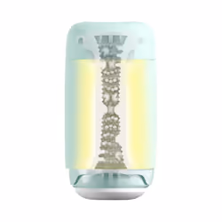 Tenga Puffy Male Masturbator Stroker | Super Soft Silicone Sex Toy | Mint Green
