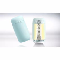 Tenga Puffy Male Masturbator Stroker | Super Soft Silicone Sex Toy | Mint Green - Additional view 4