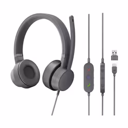 Designed to enhance communication and collaboration in the modern workplace. the Lenovo Go Wired ANC Headset brings several m ...