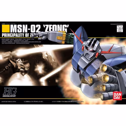 1/144 Gundam Universal Century MSN-02 Zeong action figure model kit