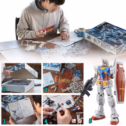BANDAI Hobby - Gundam UC - 005 Unicorn Gundam (Destroy Mode)  SD EX-St