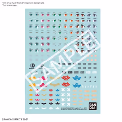 Bandai 30Mobile Suit Water Decals Multiuse 1