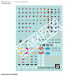 Bandai 30Mobile Suit Water Decals Multiuse 1