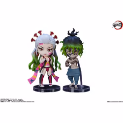 Bandai Demon Slayer: Kimetsu No Yaiba Figuarts Mini Action Figure 2-Pack Daki & Gyutaro - 9 CM