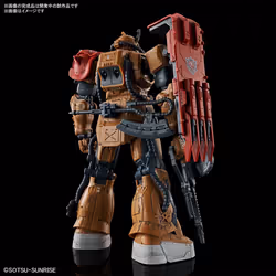 Bandai HG RFV MS-06F Zaku II F Type Solari Requiem for Vengeance Gunpla Kit