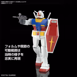 Bandai Best Mecha Collection: RX-78-2 Gundam Revival Ver. 1:144 Gunpla Kit