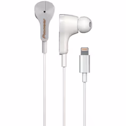Pioneer Rayz, Wired, 10 - 22000 Hz, Music, Headset, White