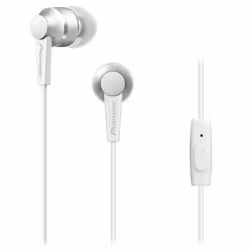 Pioneer SE-C3T, Wired, 8 - 22000 Hz, Calls/Music, Headset, White