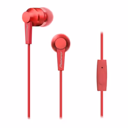 Pioneer SE-C3T, Wired, 8 - 22000 Hz, Calls/Music, Headset, Red