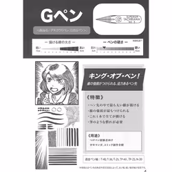 Nikko Manga Pen Nib N-Gpen  10 Nibs (1 Pack) with Anti Rust Paper for Storage