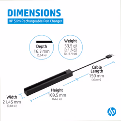 HP Slim Rechargeable Pen Charger - Additional view 6