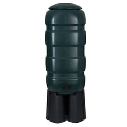 Whitefurze Rainwater Garden Water Butt Kit With Stand Diverter & Tap 100L