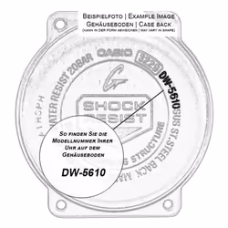 Genuine Casio Replacement Watch Strap 10304195 for Casio Watch SGW-100-1VH