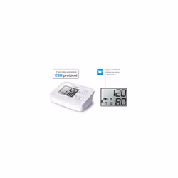 Automated Digital Blood Pressure Monitor for Upper Arm â Easy Viewing Display, with Irregular Heartbeat and Hypertension Indicators, with Wide-Range