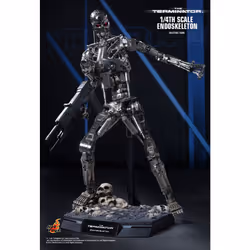 Figure Hot Toys QS002 - The Terminator - Endoskeleton Deluxe Edition