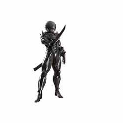 Figure Hot Toys VGM17 - Metal Gear Rising : Revengeance - Raiden Deluxe Version