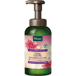 Kneipp Bubble Body Wash Happy For Me Lotus & Jasmine Scent 450g Foam Type Body Soap To Use, Press The Pump Several Times Until Foam Comes Out. Aft