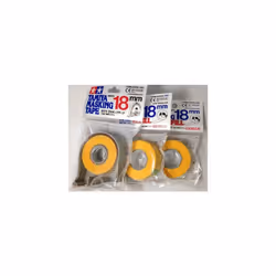 TAMIYA 18mm Masking Tape with 2pcs Refill by Tamiya
