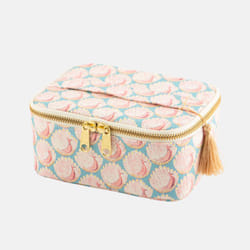 Hobonich Drawer Pouch Container (Liberty Fabrics: Peacocks of Grantham Hall)