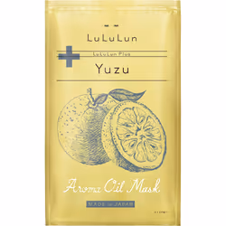 Glide Enterprise Facemask LuLuLun Plus Yuzu, Hydrating mask, Women, Oily skin, Moisturizing, 30 ml, Yuzu