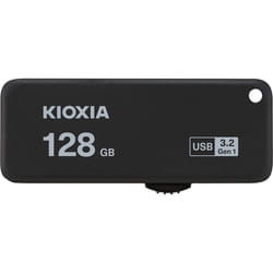 Kioxia TransMemory U365 USB flash drive 128 GB USB Type-A 3.2 Gen 1 (3.1 Gen 1) Black