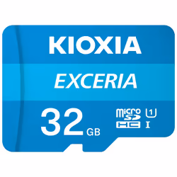 Kioxia Exceria, 32 GB, MicroSDHC, Class 10, UHS-I, 100 MB/s, Class 1 (U1)