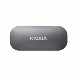 Kioxia EXCERIA PLUS, 500 GB, USB Type-C, 3.2 Gen 2 (3.1 Gen 2), 1050 MB/s, Password protection, Grey