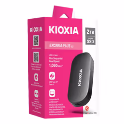 Kioxia Exceria Plus G2 500 GB USB Type-C 3.2 Gen 2 (3.1 Gen 2) Black - Additional view 2