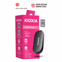 Kioxia Exceria Plus G2 2 TB USB Type-C 3.2 Gen 2 (3.1 Gen 2) Black - Additional view 3