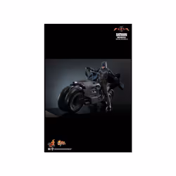 Figure Hot Toys MMS705 - DC Comics - The Flash - Batman & Batcycle - Additional view 4