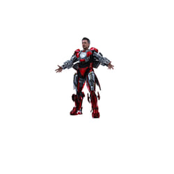 Figure Hot Toys MMS718B - Marvel Comics - Iron Man - Tony Stark Mark 7 Suit Up Version & Bonus Accessory