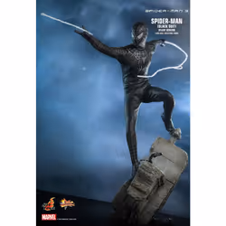 figure Hot Toys MMS728 - Marvel Comics - Spider Man 3 - Spider Man Black Suit Standard Version