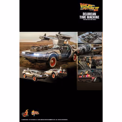 Figure Hot Toys MMS738 - Back To The Future III - Delorean Time Machine