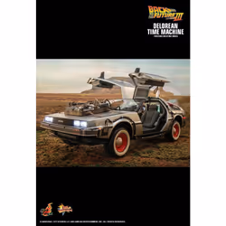 Figure Hot Toys MMS738 - Back To The Future III - Delorean Time Machine