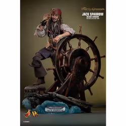 Figure Hot Toys DX38 - Pirates Of The Caribbean : Dead Men Tell No Tales - Jack Sparrow Deluxe Version
