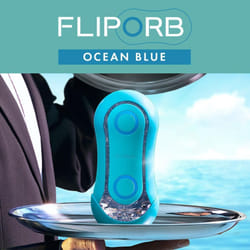 Tenga Flip ORB Male Masturbator Stroker Blue | Sensation Stimulation Sex Toy
