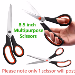 8.5'' TAILORING SCISSORS STAINLESS STEEL SHEARS DRESSMAKING FABRIC CRAFT CUTTING