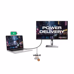 JAPANNEXT JN-27IPS360WQHDR-HSP computer monitor 68.6 cm (27") 2560 x 1440 pixels Wide Quad HD LCD Black, Silver