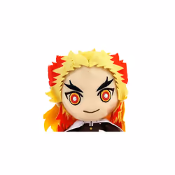 Bandai Demon Slayer Kimetsu no Yaiba Chibi Plush - Kyojuro Rengoku