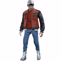 Figure Hot Toys MMS379 - Back To The Future 2 - Marty Mcfly Deluxe Version