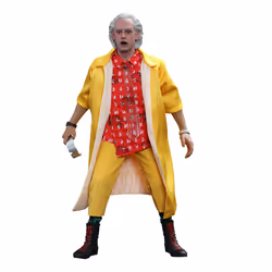 Figure Hot Toys MMS380 - Back To The Future 2 - Docteur Emmett Brown Deluxe Version