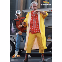 Figure Hot Toys MMS380 - Back To The Future 2 - Docteur Emmett Brown Deluxe Version