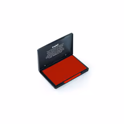 Standard Ink Pad for Traditional Stamps 110 x 70 mm Red