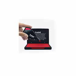 Standard Ink Pad for Traditional Stamps 110 x 70 mm Red