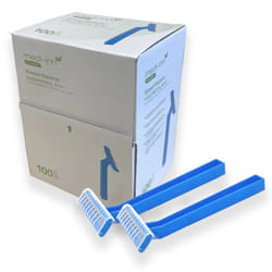 100 Disposable Single Blade Body Razors