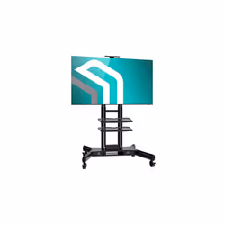 ONKRON TV Stand Height Adjustable & Rollable - TV Stand Swivel for 40-70 inch LED Flat & Curved Max VESA Stand up to 45,5 kg ...