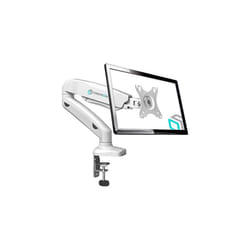 ONKRON Monitor Desk Mount Arm with Bracket For 13 To 32 Inch Computer Screens G80 White
