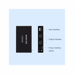Measy SPH102 1 to 2 HDMI 1080P Simultaneous Display Splitter(UK Plug)