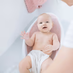 Angelcare Soft Touch Baby Bath Support - Pink