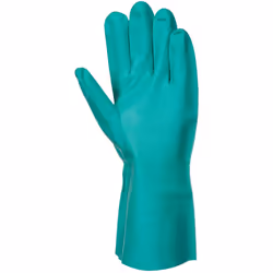 Portwest A810GNRL Nitro safe Chemical Gauntlet, Regular, Size: Large, Green